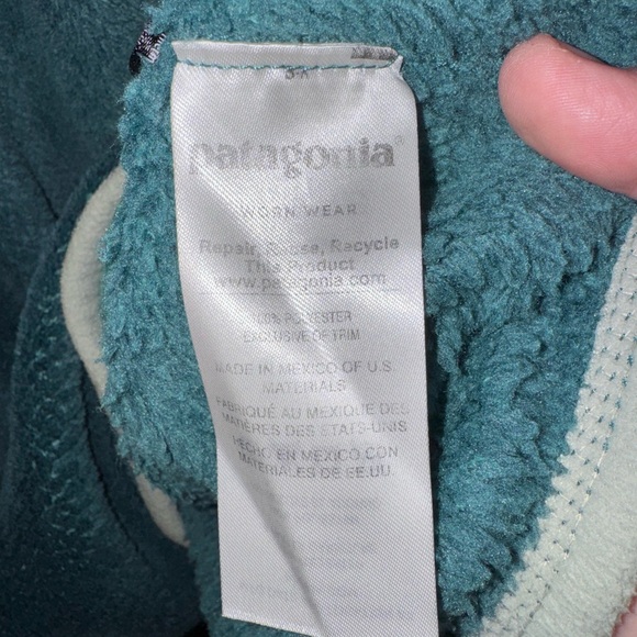 Patagonia Women's Re-Tool Snap-T Pullover Medium Tidal Teal Size M - Picture 5 of 7